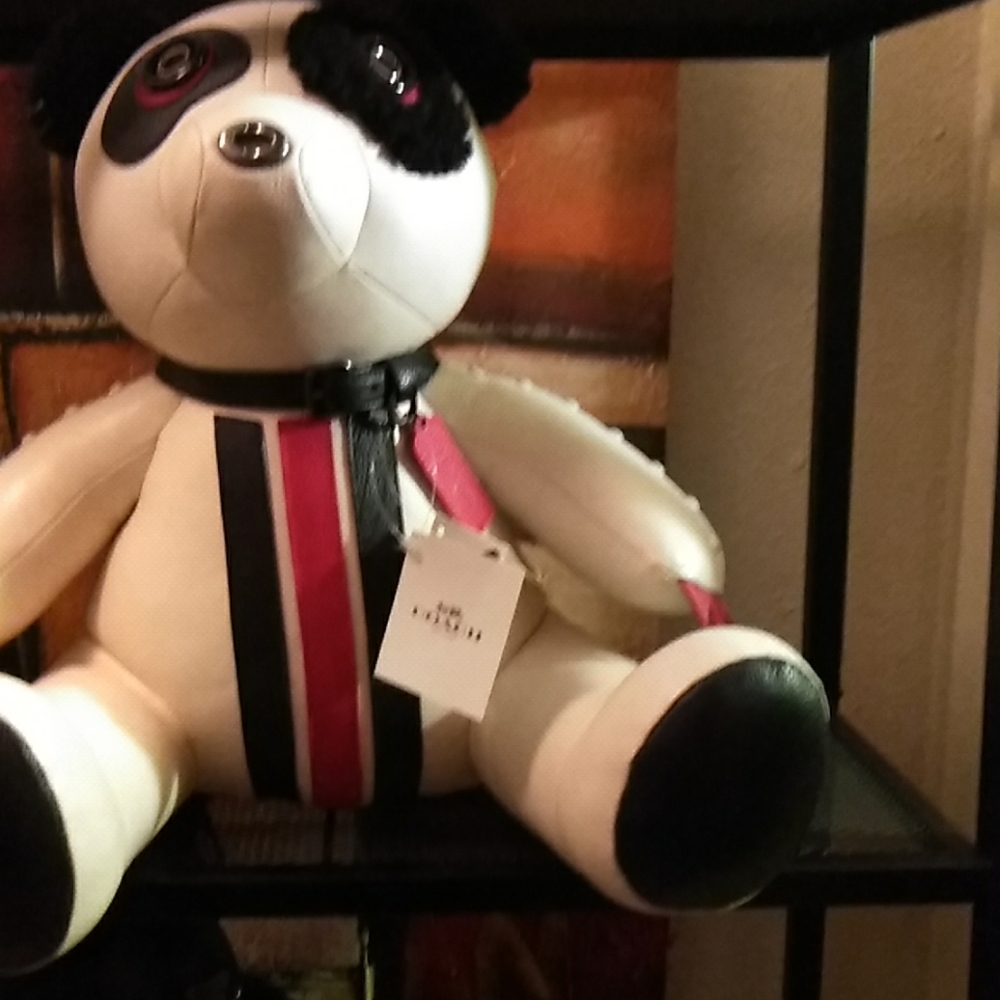 White and black and red stripes